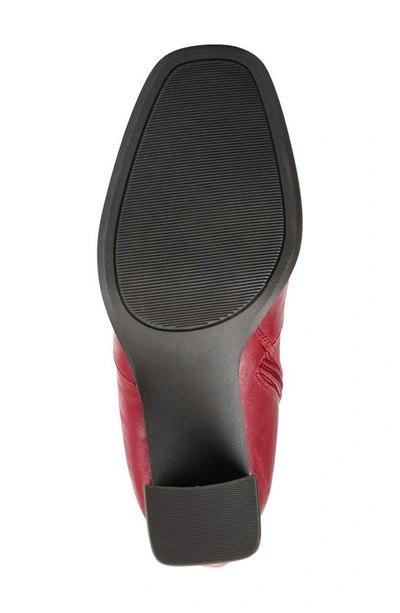 Journee Collection Karima Vegan Leather Tall Boot In Red