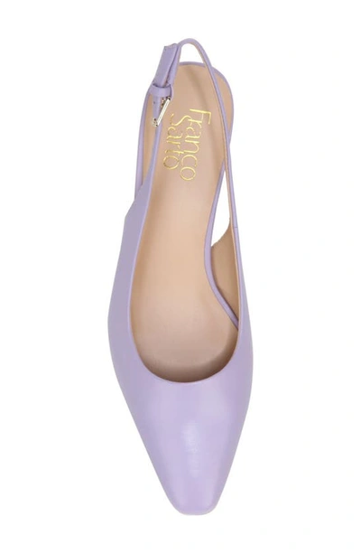 Shop Franco Sarto Jacer Slingback Pump In Lilac