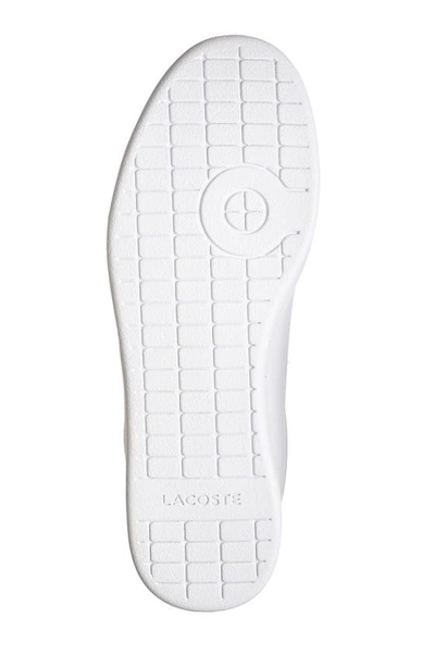 Lacoste Hydez Leather Sneaker In 082 White/green
