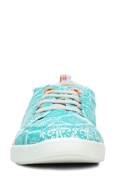 Shop Vionic Beach Collection Pismo Lace-up Sneaker In Aquifer