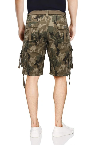 X-ray Belted Cargo Shorts In Desert Camo