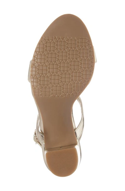 Shop Bp. Lula Slingback Sandal In Gold Faux Leather