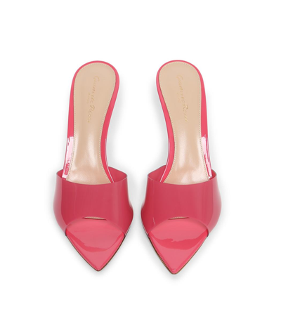 Shop Gianvito Rossi Elle High Sandal In Ruby Rose Pink
