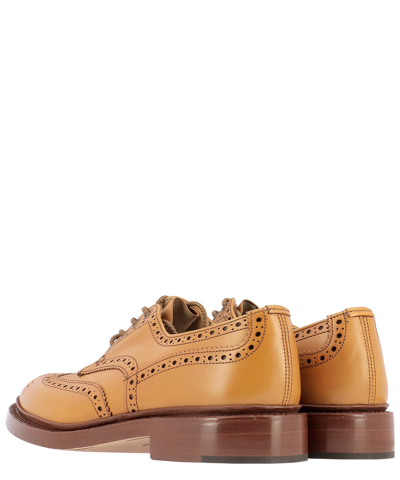 Shop Tricker's "bourton" Country Shoes In Beige