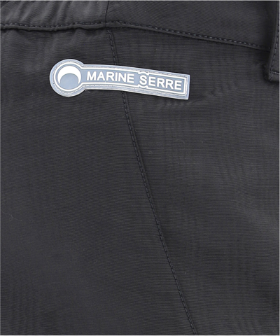 Shop Marine Serre "concleaned Pockets" Pants In Black  