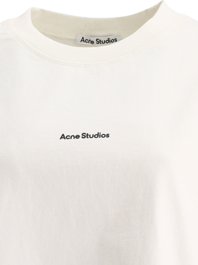 Shop Acne Studios "edie" T-shirt In White