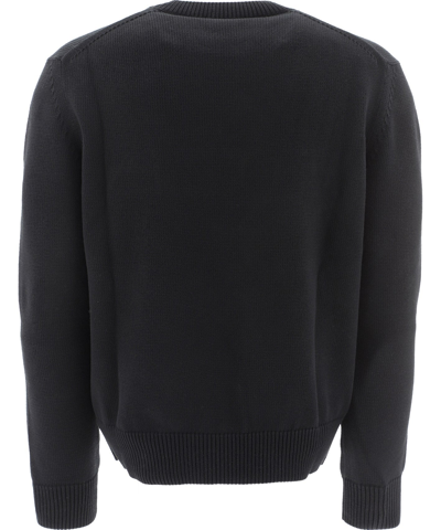 Shop Alexander Mcqueen "mcqueen" Sweater In Black  