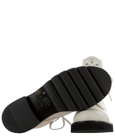 Shop Stuart Weitzman "mila Lift Studs" Ankle Boots In White