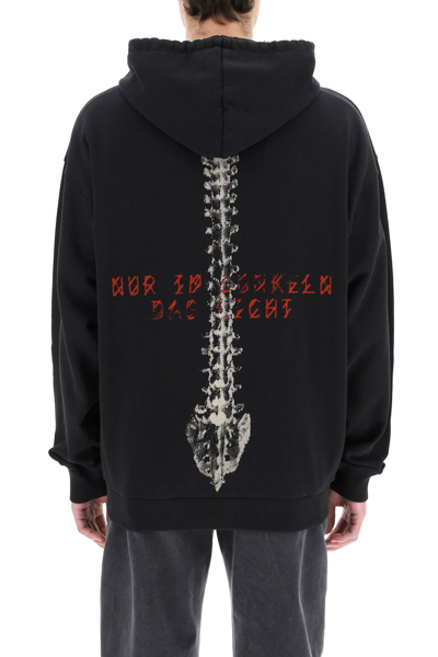 Shop 44 Label Group Spine Full Zip Hoodie In Mixed Colours