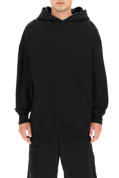 Shop A-cold-wall* A Cold Wall Loopback Cotton Hoodie In Black