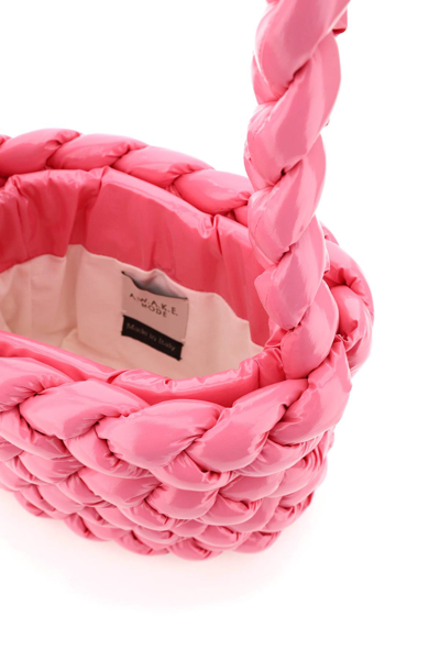 Shop A.w.a.k.e. Mode Elea Basket Bag In Pink