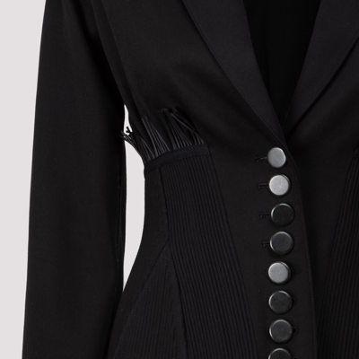 Shop Alaïa Alaia  Gabardine Jacket In Black