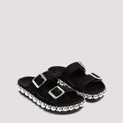 Shop Alaïa Alaia  Multi Bombe Sandals Shoes In Black