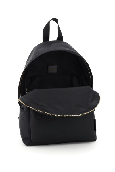 Shop Anya Hindmarch Recycled Nylon Backpack Eyes In Black