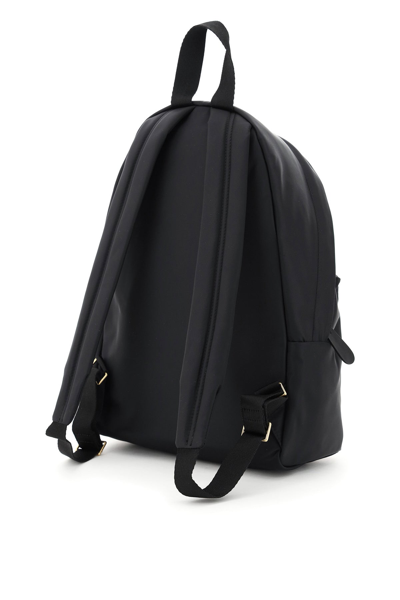 Shop Anya Hindmarch Recycled Nylon Backpack Eyes In Black