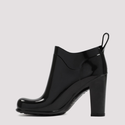 Shop Bottega Veneta Shine Ankle Boots Shoes In Black