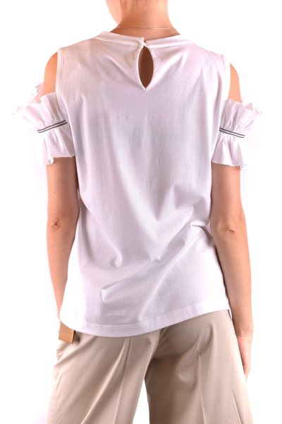 Shop Brunello Cucinelli Top In White