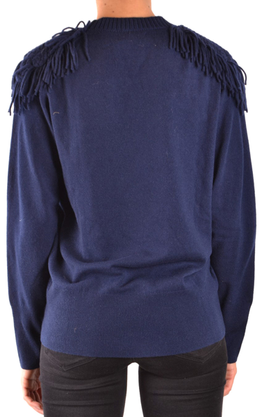Shop Burberry Sweaters In Blue