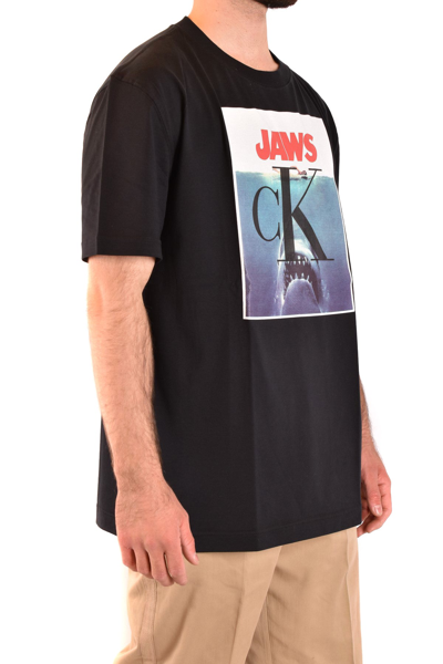 Shop Calvin Klein 205w39nyc T-shirt In Black