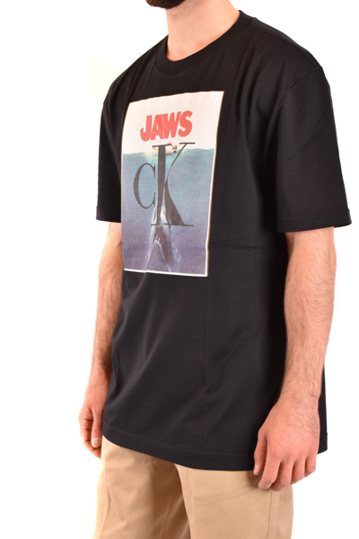 Shop Calvin Klein 205w39nyc T-shirt In Black