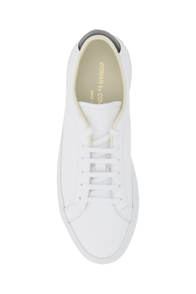 Shop Common Projects Retro Low Leather Sneakers In Mixed Colours