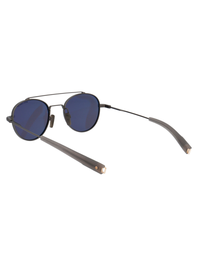 Shop Dita Sunglasses In 04 Black Gun / Grey Polar