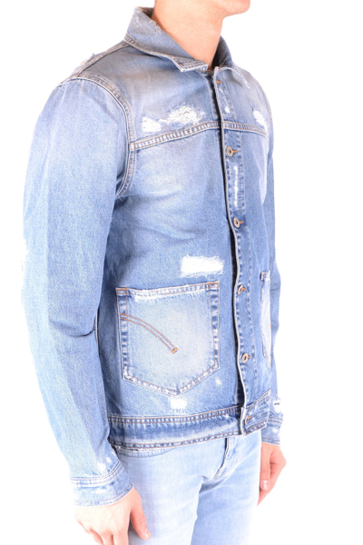 Shop Dondup Jacket In Blue