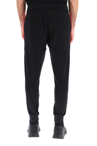 Shop Dsquared2 Techno Tape Sweatpants In Mixed Colours