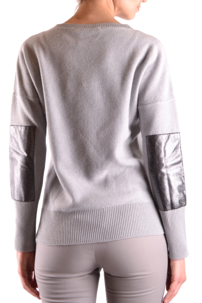 Shop Fabiana Filippi Sweaters In Gray