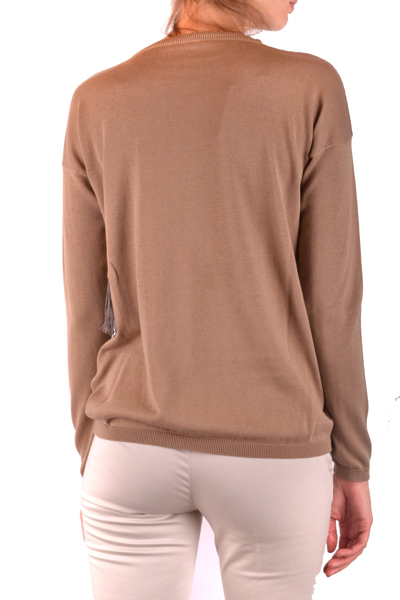 Shop Fabiana Filippi Sweaters In Brown