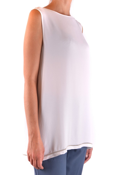 Shop Fabiana Filippi Top In White