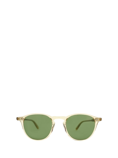 Shop Garrett Leight Sunglasses In Champagne