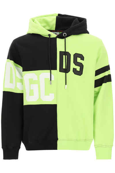 Shop Gcds Hoodie With Logo Mix In Mixed Colours