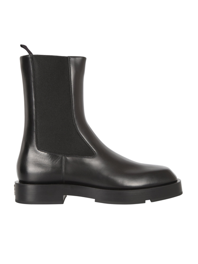 Shop Givenchy Chelsea Ankle Boots In Black
