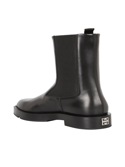 Shop Givenchy Chelsea Ankle Boots In Black