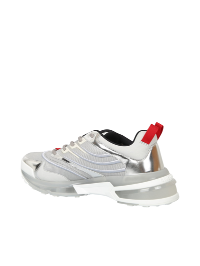 Shop Givenchy Giv1 Sneakers In Metallic