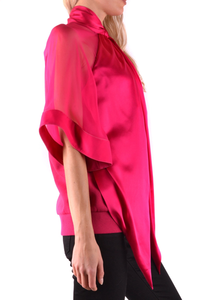 Shop Givenchy Top In Fuchsia