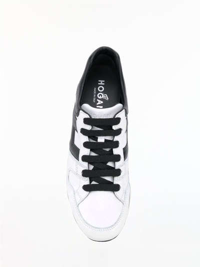 Shop Hogan H222 White Sneakers