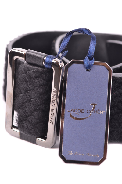Shop Jacob Cohen Belts In Black