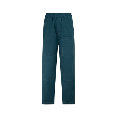 Shop Jil Sander 02 Patches Pants In Green