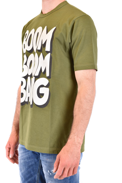 Shop Junya Watanabe Man T-shirt In Green