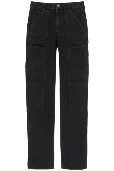 Shop Kenzo High-rise Jeans In Black