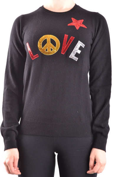 Shop Love Moschino Sweaters In Black
