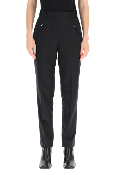 Shop Maison Margiela Icons Trousers In Black