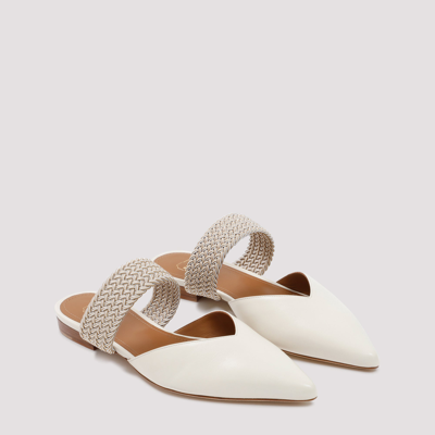 Shop Malone Souliers Maisie Flats Shoes In White