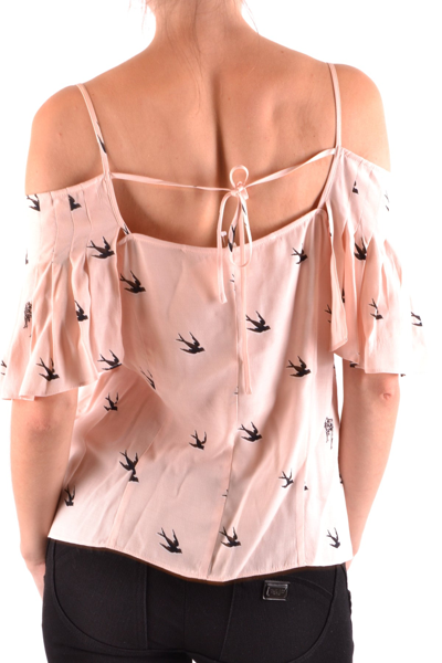 Shop Mcq By Alexander Mcqueen Mcq Alexander Mcqueen Top In Pink