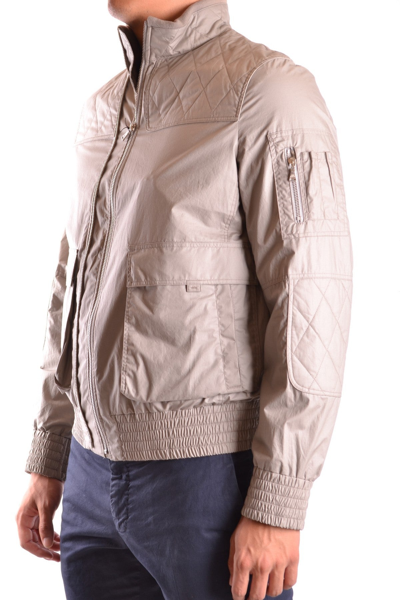 Shop Neil Barrett Jackets In Turtledove