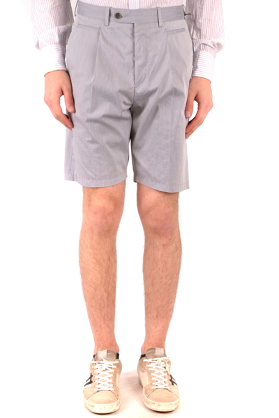 Shop Neil Barrett Shorts In Gray
