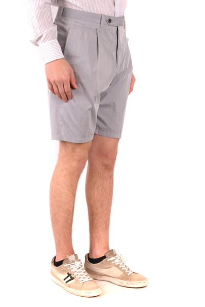 Shop Neil Barrett Shorts In Gray