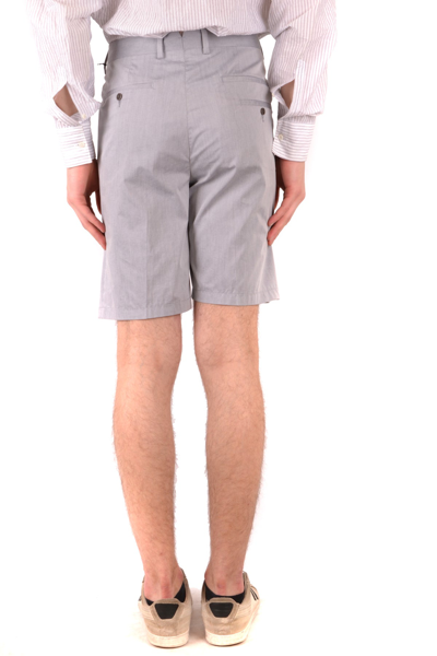 Shop Neil Barrett Shorts In Gray